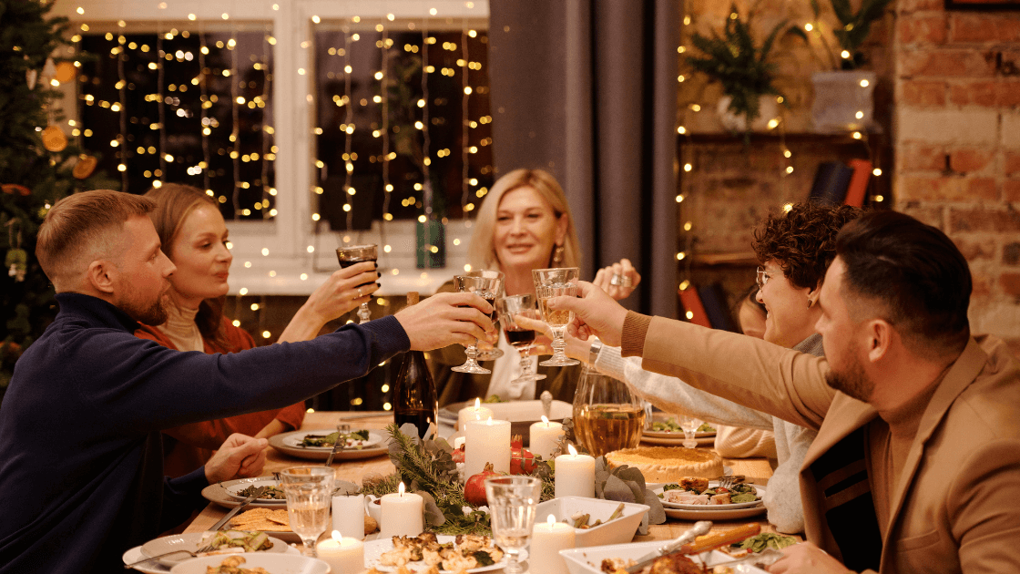 Essensreste Weihnachten