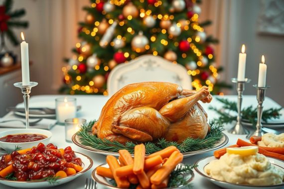 perfekte Weihnachtsmenü